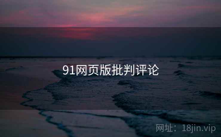 91网页版批判评论